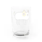 ミケネコFactoryのねこ Water Glass :back