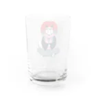 苦ツ露義屋の着物パーカー狐グラス Water Glass :back