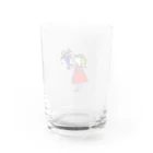 RINGOの女の子　花束 Water Glass :back