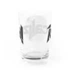 Localize!! Merchの10calize!! x blockfm Water Glass :back