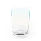 pino子 shopの透明な海【風景写真】 Water Glass :back