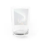 モノツクルヒト　Fuku～ふく～のオーロラ＠Finland Water Glass :back