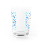 モノツクルヒト　Fuku～ふく～のモロッカン風蹄鉄模様 Water Glass :back