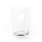 ネコさかだちできないのイヌ肩に乗れない Water Glass :back