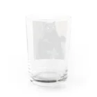 saachan1の神社にいた猫福ちゃん Water Glass :back