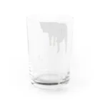 きっかわのラム犬とおやつ(色つきver) Water Glass :back