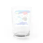 やわらかアートアカデミーのアンモナイト（EIM） Water Glass :back