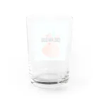 AKUBI工房のCREAM DOG Water Glass :back