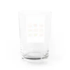 Mame's shopのfruit butter sand フチあり Water Glass :back