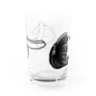 Jitome-no-omiseのJito-pukapuka  Water Glass :back