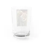 世界の絵画アートグッズのジョン・ウィリアム・ウォーターハウス 《薔薇の魂（私の甘いバラ）》 Water Glass :back