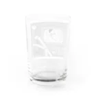 しろくろぷぅじぃのKANSHOZAI Water Glass :back