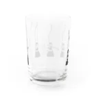 弓道のレトロな弓道学生５ Water Glass :back