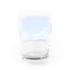 pino子 shopのとある夏の日【風景写真】 Water Glass :back
