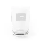 チキン南蛮協会会長のチキン南蛮ロゴ Water Glass :back