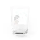 ちむなつきの四季 冬女の子 Water Glass :back