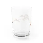 HermannStrasseのミケランジェロとフリンジヘラオヤモリ Water Glass :back