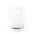 ナポリのSUZURIの水兵うさちゃん Water Glass :back