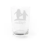 名無しのアデリーペンギンのザ・ピゴセリス Water Glass :back