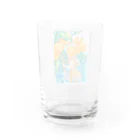 風神の風車の枇杷の子 Water Glass :back