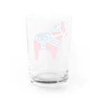 しまめの北欧のお馬さん Water Glass :back