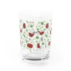 piro piro piccoloのミソサザイ Water Glass :back