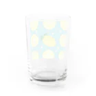 メリールルデザインのレモンちゃん Water Glass :back