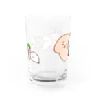 みじめちゃん@LINEスタンプ販売中のFamily Water Glass :back