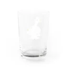 NAPPY ILLUSTRATIONSの白鳥女子 Water Glass :back