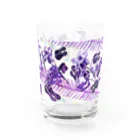 segasworksの古代の花と恐竜のお骨 Water Glass :back