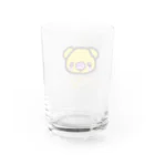金色のぶたと愉快なフォロワー達🐷💰の金ぶたグラス Water Glass :back