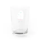 CHIMNEY雑貨店のぬいぐるみとななしのおばけちゃん Water Glass :back