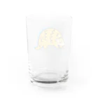 くまのセンザンコウくん Water Glass :back