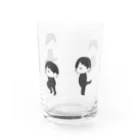 ぐぴ丸工房の肩ロースくん Water Glass :back