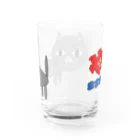 こむねこ屋のこむ猫コップ類 Water Glass :back