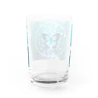 榛名🦋灯頼のDeramy jade blue Water Glass :back