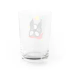 zamurai.allのボストンテリアのつくね Water Glass :back