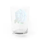 aiueoneko358のあじさい Water Glass :back