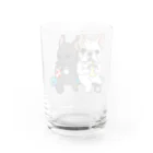 2216studioのBIBIくんBUBUくんグッズ。 Water Glass :back