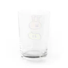 naomao nikkiのnaomao nikki ぐるぐるもじゃもじゃ Water Glass :back