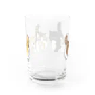 mofusandの新しい家族を紹介します Water Glass :back