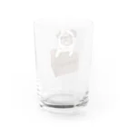 犬グッズの店しえるぶるーの箱入りパグ Water Glass :back