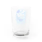 chicodeza by suzuriの空溶け髑髏 Water Glass :back