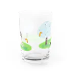 wokasinaiwoのおにぎり祭りミロちゃん Water Glass :back