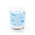 OCEAN SLOTHの波ボーダー Water Glass :back