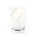 世界の絵画アートグッズの川合玉堂《早乙女》 Water Glass :back