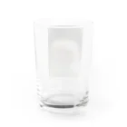 goodpugshopのキンパの影 Water Glass :back