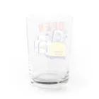 イラスト MONYAAT のカリカリサロンA Water Glass :back