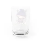 猫ガエルの猫又ｸﾝ Water Glass :back