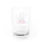 Link∞artの猫神さま Water Glass :back